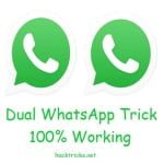 dual whatsapp trick