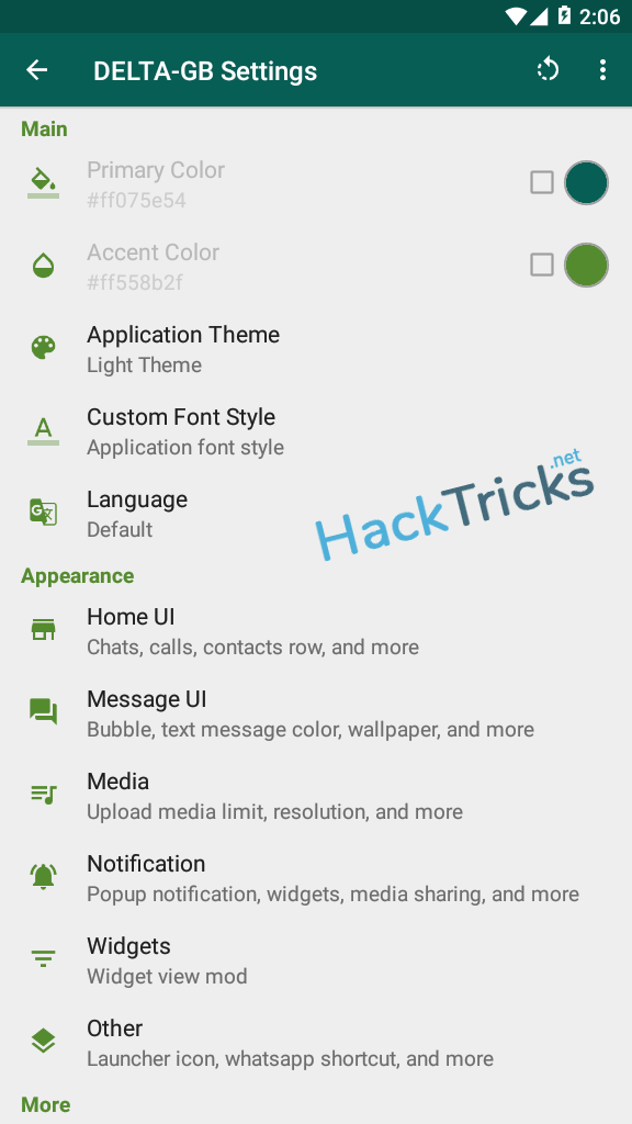 delta whatsapp features